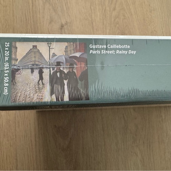 Gustave Caillebotte's Paris Street; Rainy Day Puzzle - 1000 Pieces - Picture 2 of 2